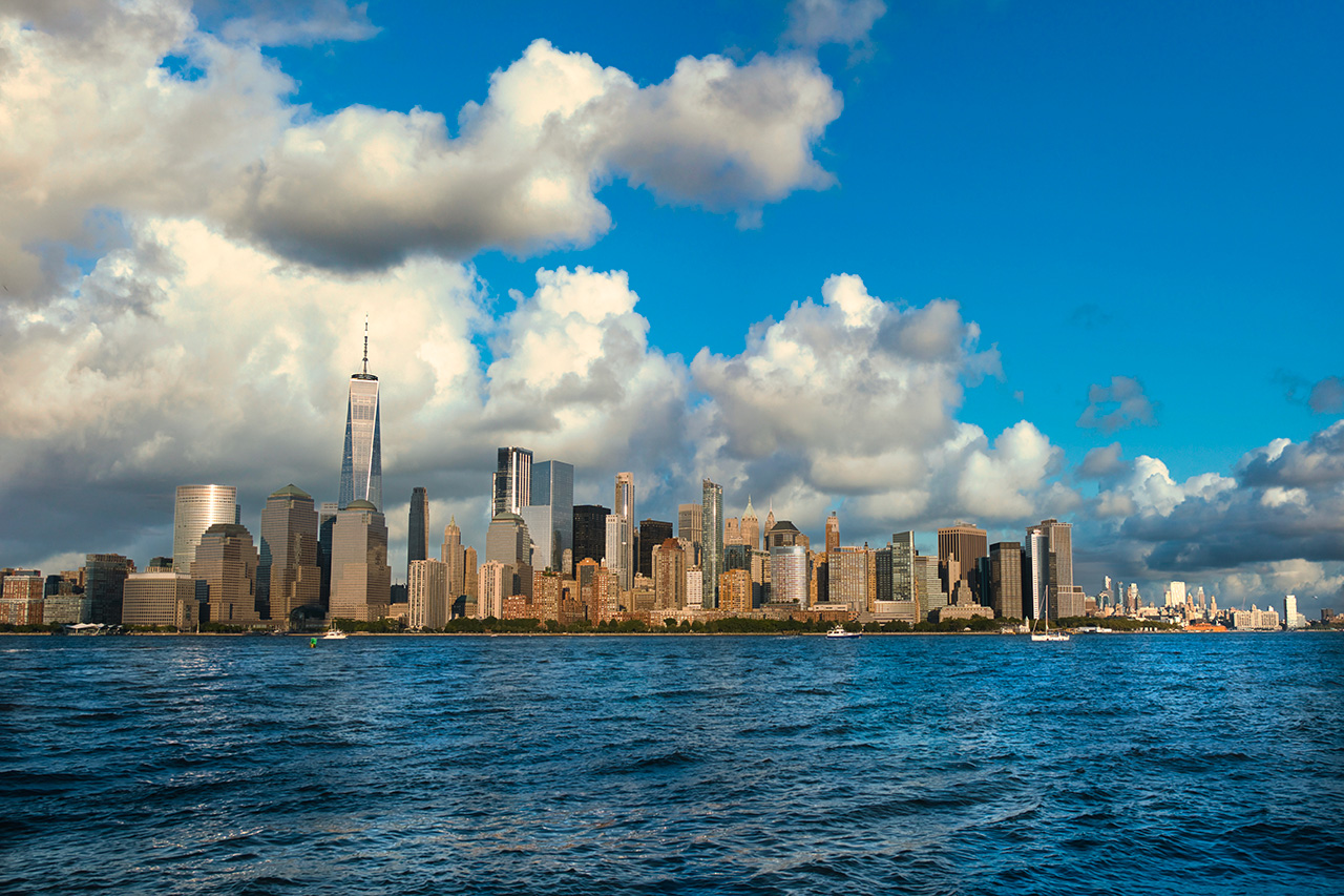Credit Photo wirestock via Envato
VIsta de la skyline de Manhattan desde Liberty State Park